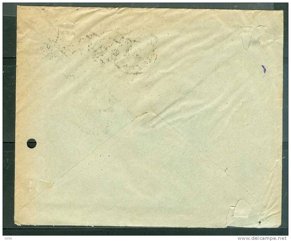 Lettre Recommandée  De  Strasbourg  à 1,50 Fr ( Maury N°181  Seul  ) Le   20/10/1927 - Bb11205 - Briefe U. Dokumente
