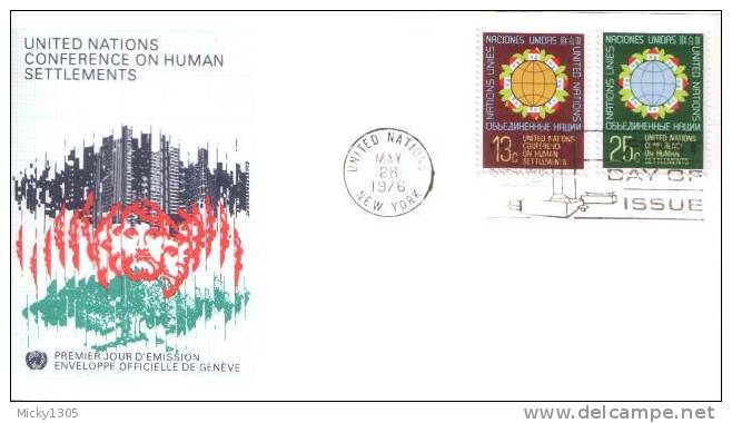 UN New York - FDC (y462) - FDC