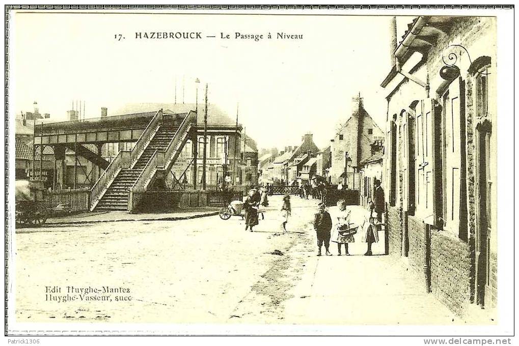 CPA  HAZEBROUCK, Le Passage à Niveaux  2613 - Hazebrouck