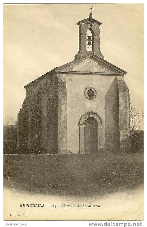 30  REMOULINS   CHAPELLE DE ST MARTIN - Remoulins