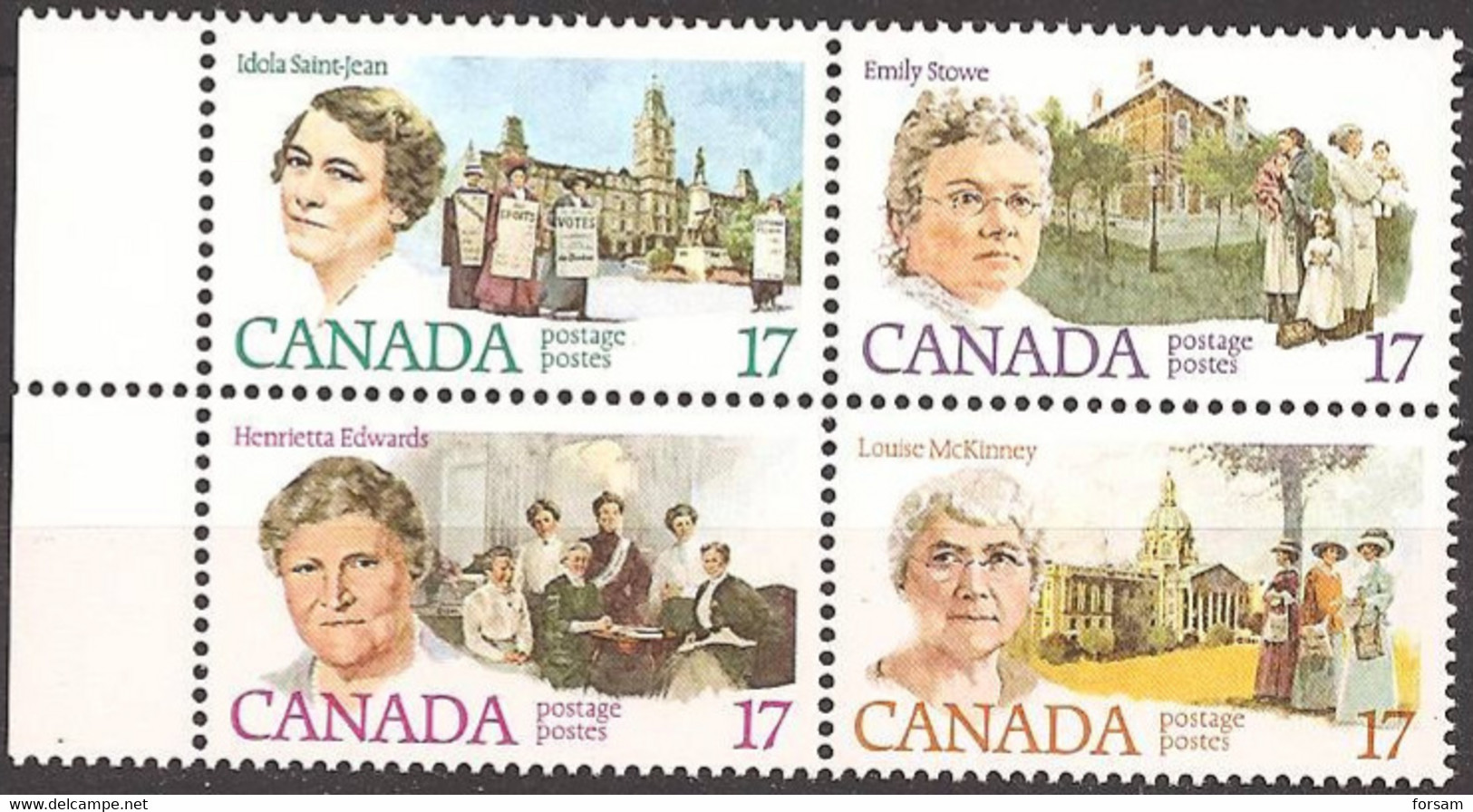 CANADA..1981..Michel # 790-793...MNH. - Neufs