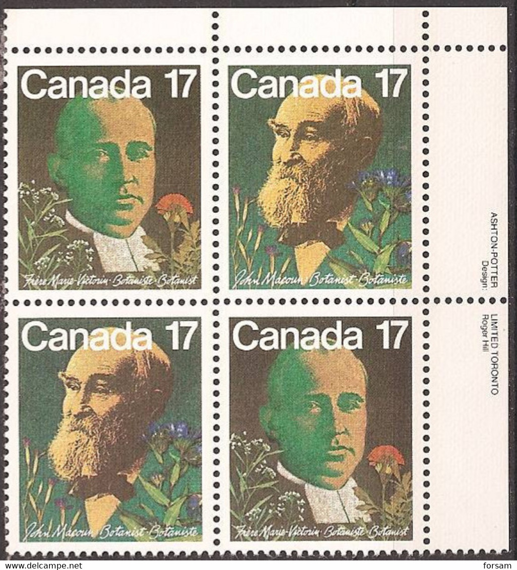 CANADA..1981..Michel # 806-807...MNH. - Neufs