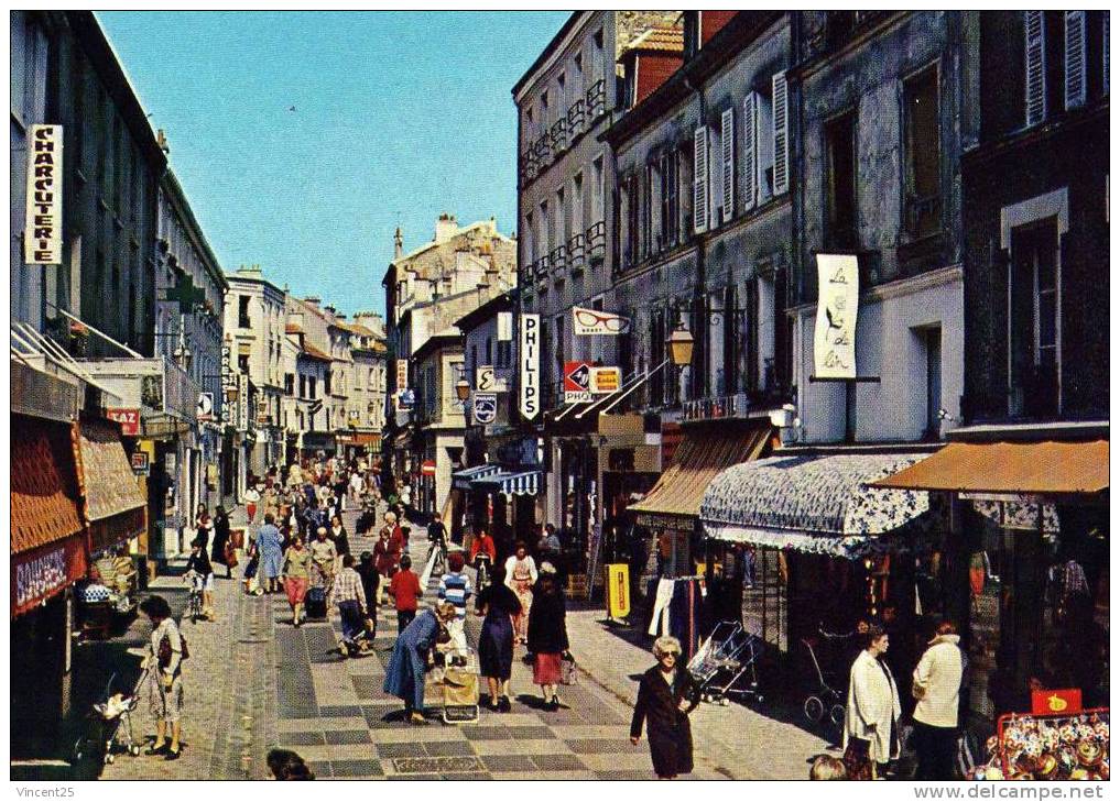 Sceaux Rue Houdan 1970 Philips Superbe Animation  Charcuterie - Sceaux