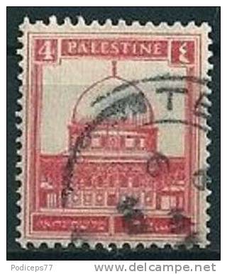 Palästina  1927/41 Pictorial  4 M Rosa   Mi-Nr.54  Gestempelt / Used - Palästina