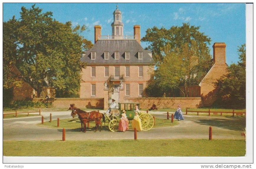 (EUA365) WILLIAMSBURG. GOVERNOR'S PALACE - Other & Unclassified