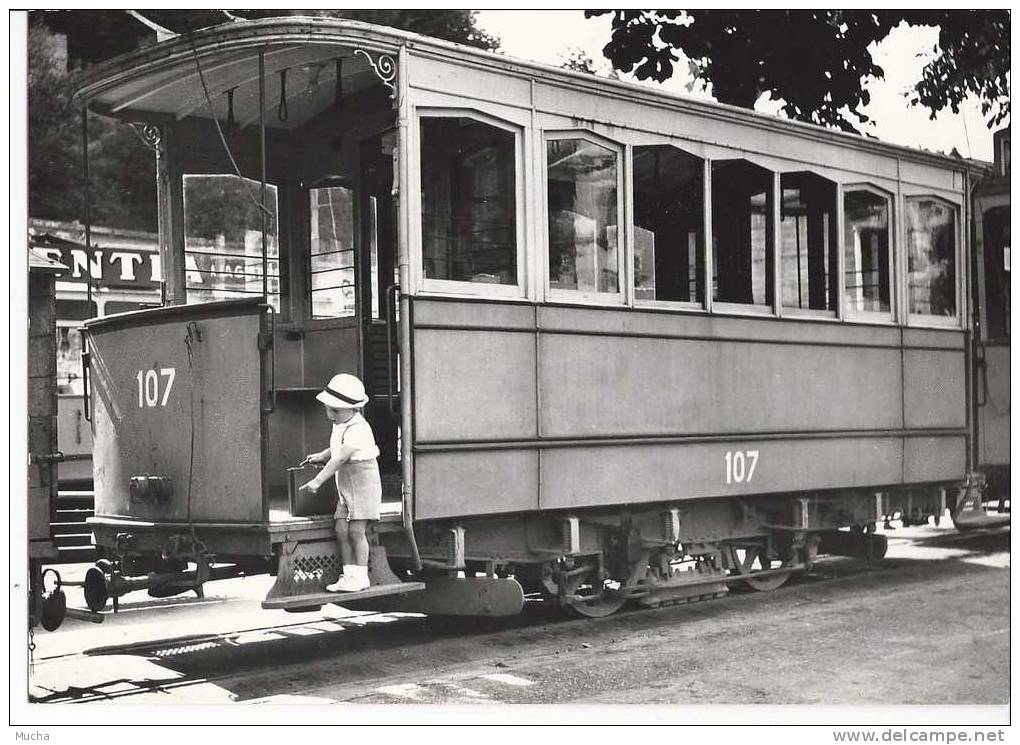 Transport C107  Ex Motrice 1-14 Au Tunnel/Lausanne 1950 - Lausanne