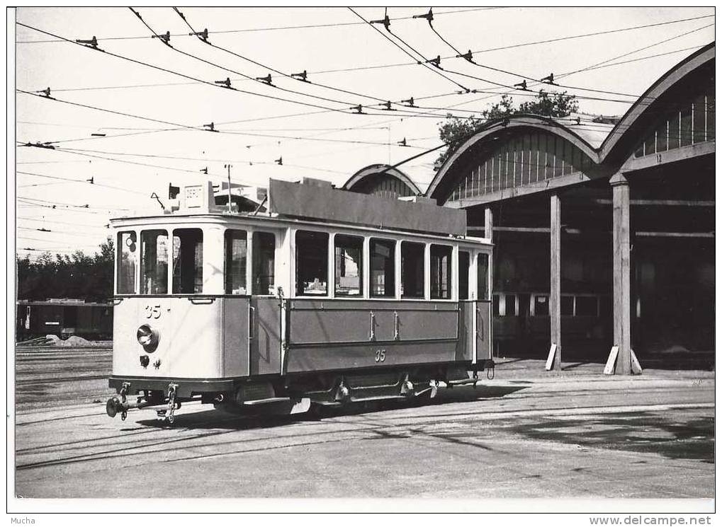 Transport Ce 2/2  Au Dépôtde Prélaz /Lausanne 1942 - Lausanne