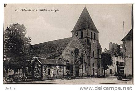 71 VERDUN SUR LE DOUBS - L Eglise - Autres & Non Classés