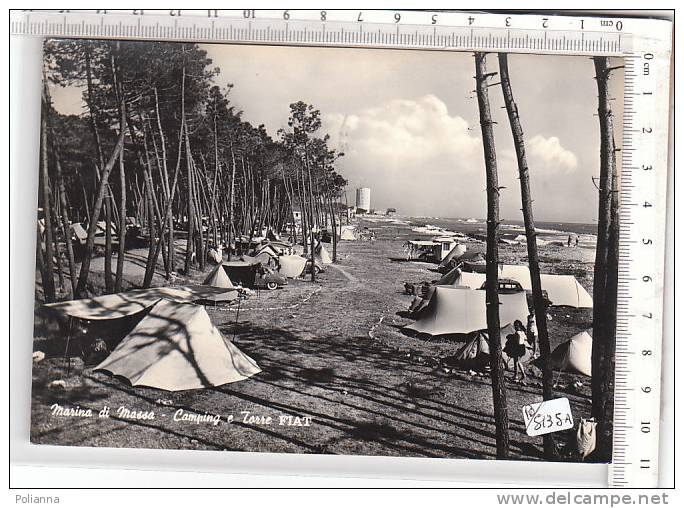 PO5135A# MARINA DI MASSA - CAMPING E TORRE FIAT  VG 1962 - Massa