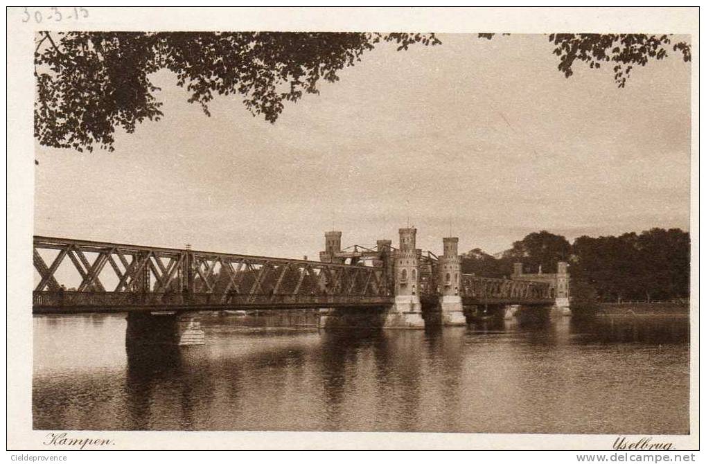 KAMPEN. Yselbrug. (pont). - Kampen