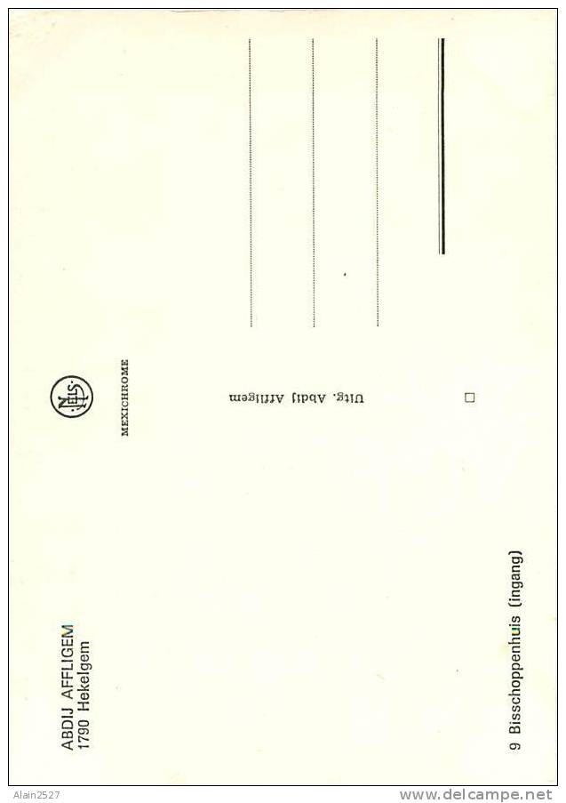 CPM - HEKELGEM - Abdij Affligem - Bisschoppenhuis (ingang)  (Uitg. Abdij Affligem, Nr 9) - Affligem