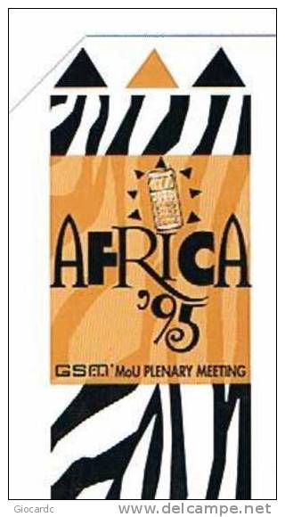 SUDAFRICA (SOUTH AFRICA) - URMET - AFRICA '95 GSM MoU PLENARY MEETING (TIR.1000) - USATA (USED)  -  RIF.2620 - South Africa