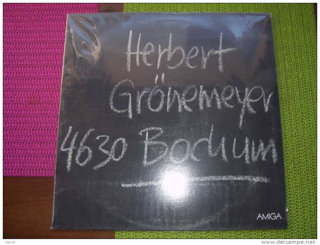 HERBERT  GRONEMEYER°  4630  BOCHUM - Other - German Music