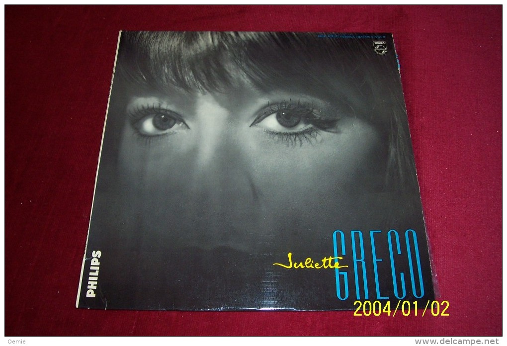 JULIETTE  GRECO  ° ON OUBLIE RIEN - Formatos Especiales