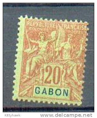 GAB 273 - YT 22 * - Charnière Complète, Gomme Un Peu "ombrée" - Unused Stamps