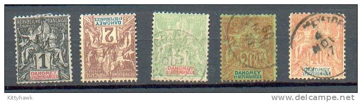DAH 16 - YT 6-7NSG-9-10-12 Obli - Used Stamps