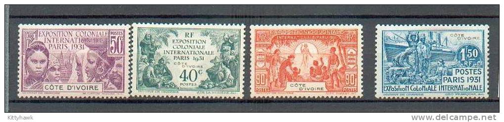 Codi 352 - YT 84 à 87 * - Unused Stamps