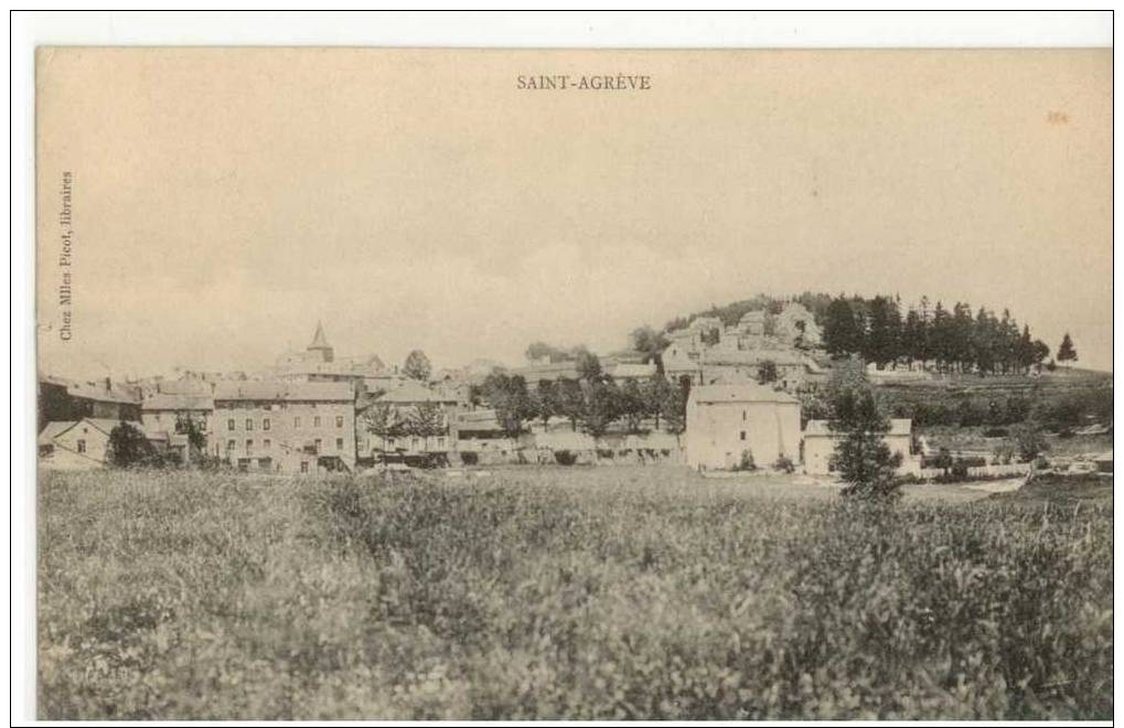 St - Agreve   1907 - Saint Agrève