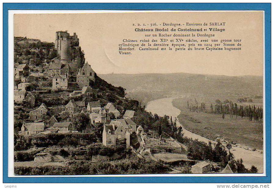 24 - CASTELNAUD --  Château Féodal De.... - Sonstige & Ohne Zuordnung