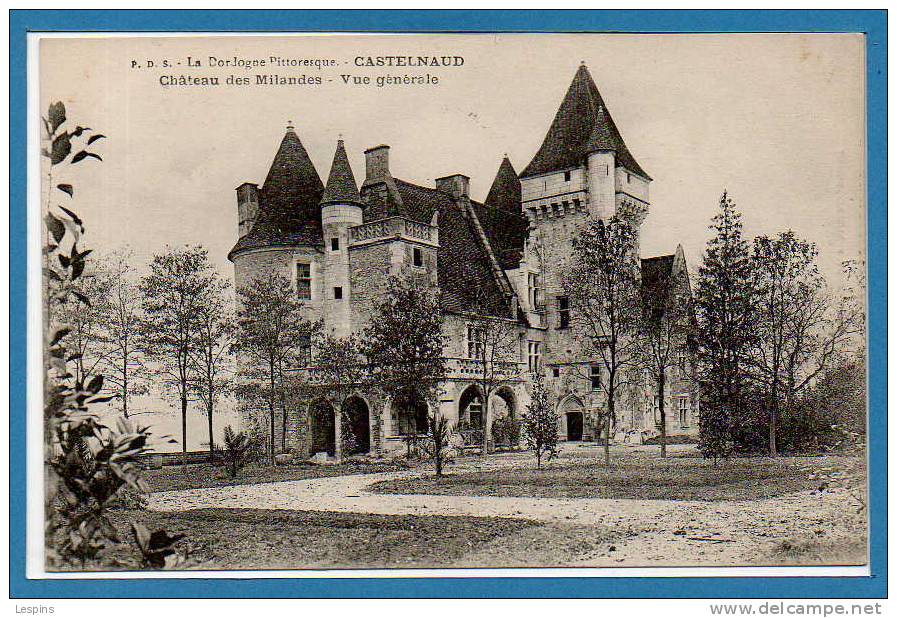 24 - CASTELNAUD --  Château Des Milandes - Sonstige & Ohne Zuordnung