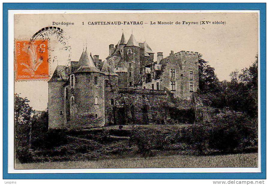 24 - CASTELNAUD -- FAYRAC --  Le Manoir De Fayrac - Sonstige & Ohne Zuordnung