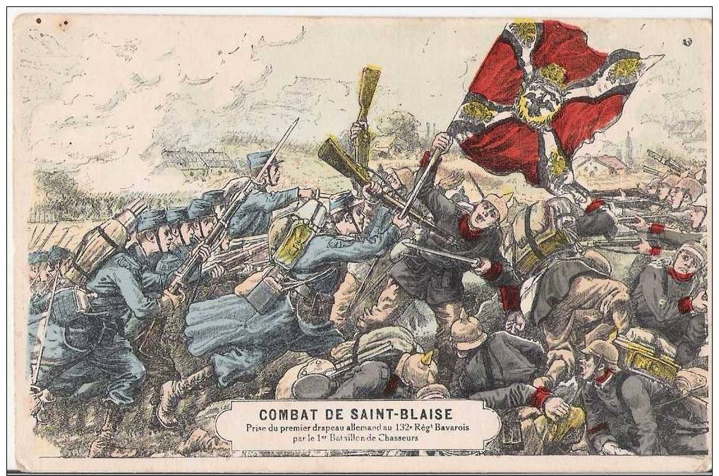 Combat De Saint-Blaise - War 1914-18