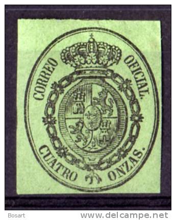 Espagne Service Lot De 2 T.Neufs S/g.1855 N°7+8 C.31€ - Servizi