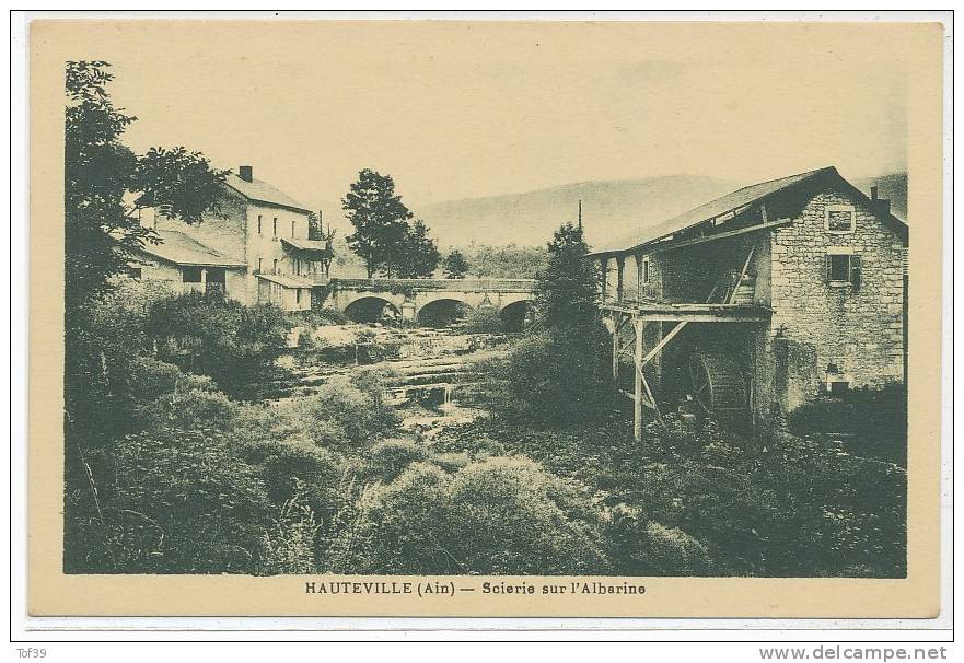 01 Hauteville Scierie Sur L'albarine - Hauteville-Lompnes
