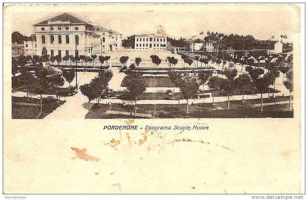 PORDENONE  -  Panorama Scuole Nuove - Pordenone