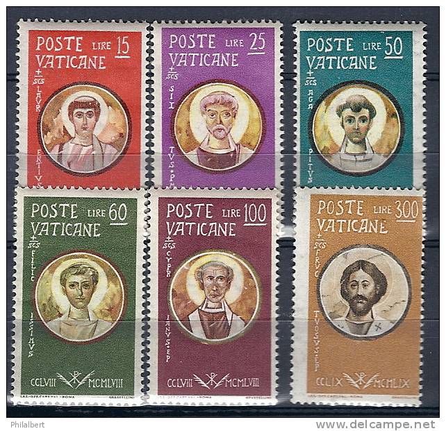 VATICAN 1959 Martiri Delle Persecuzioni Di Valeriano ** - Used Stamps