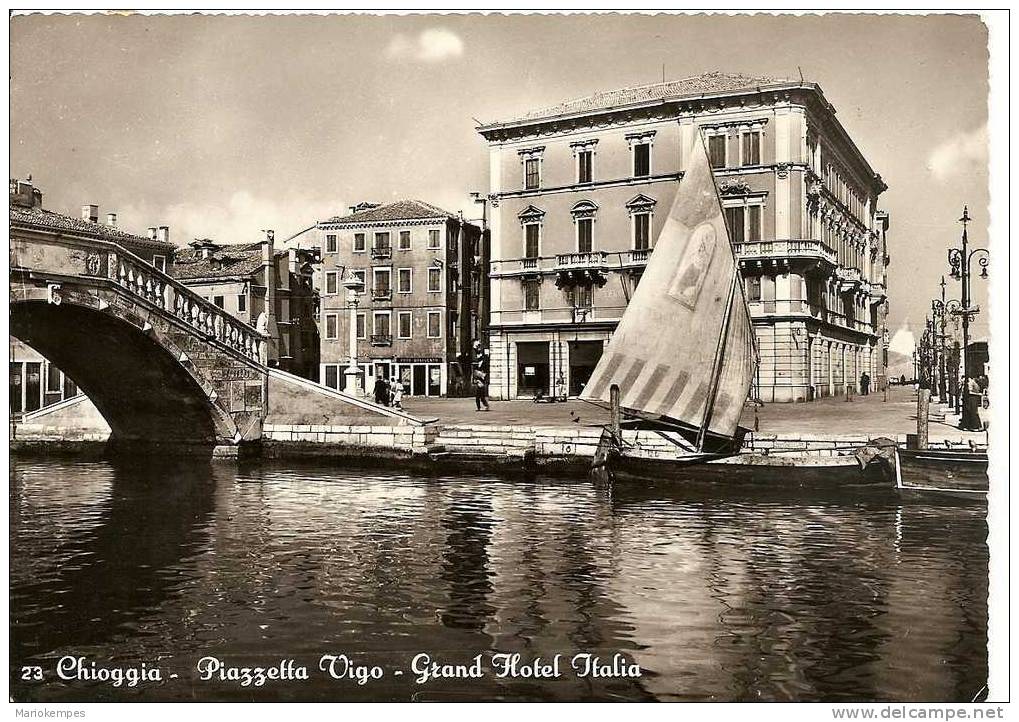 23   CHIOGGIA   -   Piazzetta Vigo  -  Grand Hotel Italia - Chioggia