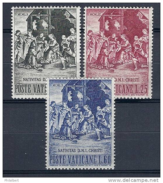 Vatican - N° 284-286 ** Noël - Used Stamps