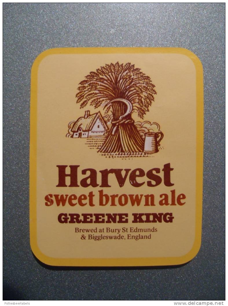 Beer Label / Bieretikett / Bière étiquette GREENE KING From UNITED KINGDOM  (#12037) - Bier