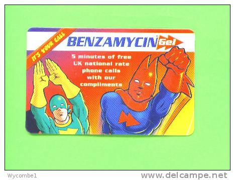 UK - Mint Remote Phonecard/Bezamycin Medical/Batman And Robin - [ 8] Companies Issues