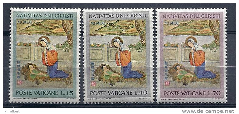 VATICAN . 1961. Nativité ** - Unused Stamps