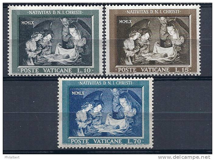 VATICAN . 1960. Nativité ** - Unused Stamps