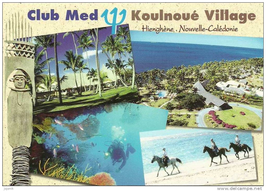 Nouvelle Calédonie (I) - New Caledonia - CPM Neuve (**) - Postcard (unused) - FOOTPRINT - N° (?) - Club Med Hienghène - Nouvelle-Calédonie