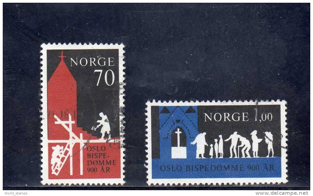 NORVEGIA 1971  O - Oblitérés