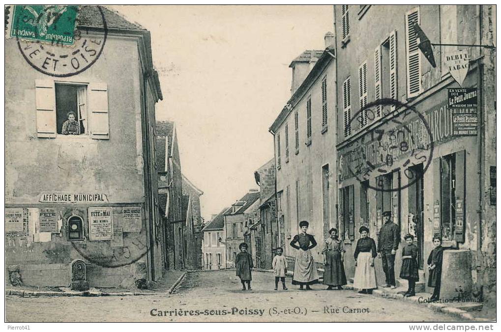 CARRIÈRES-SOUS-POISSY -  Rue Carnot - Carrieres Sous Poissy