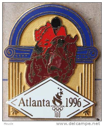 ATLANTA 1996 - ANNEAUX OLYMPIQUES - CAVALIERS - CHEVAL - HIPPISME - EGF - OLYMPIC GAMES - USA -       (25) - Olympische Spelen