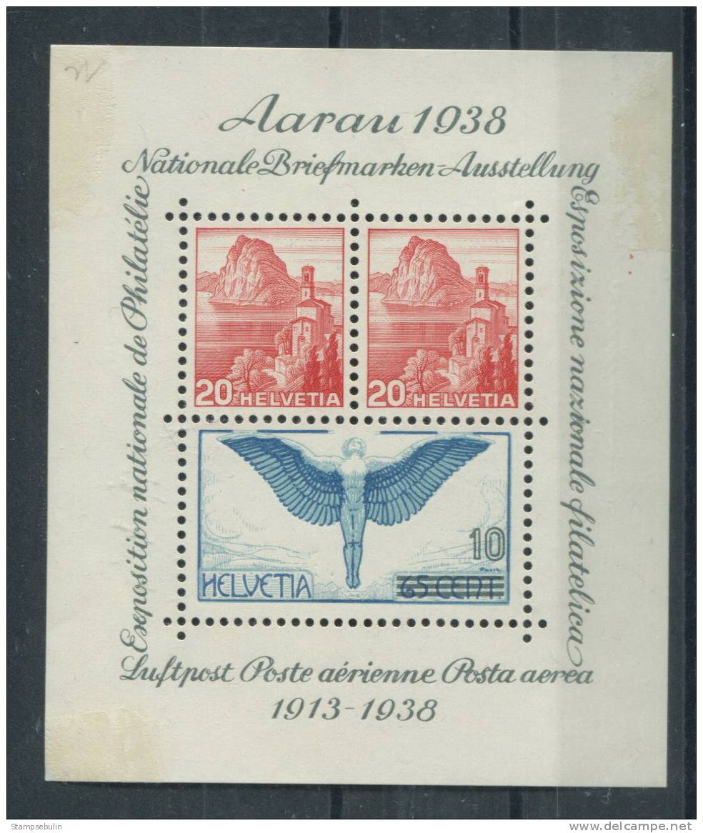 1938 SOUVENIR SHEET N. 4 MNH ** - Blocs & Feuillets