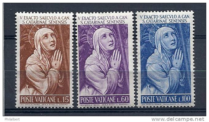 VATICANO 1961 Santa Caterina ** - Unused Stamps