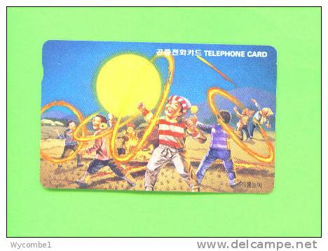 SOUTH KOREA - Magnetic Phonewcard As Scan - Corée Du Sud