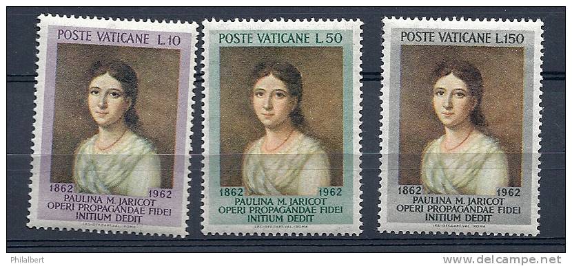 VATICANO 1962 Pauline Marie Jaricot ** - Unused Stamps