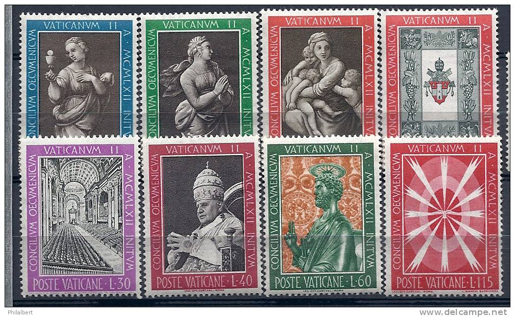 VATICAN . 1962. OPENING OF ECUMENIC COUNCIL VATICAN II - Unused Stamps