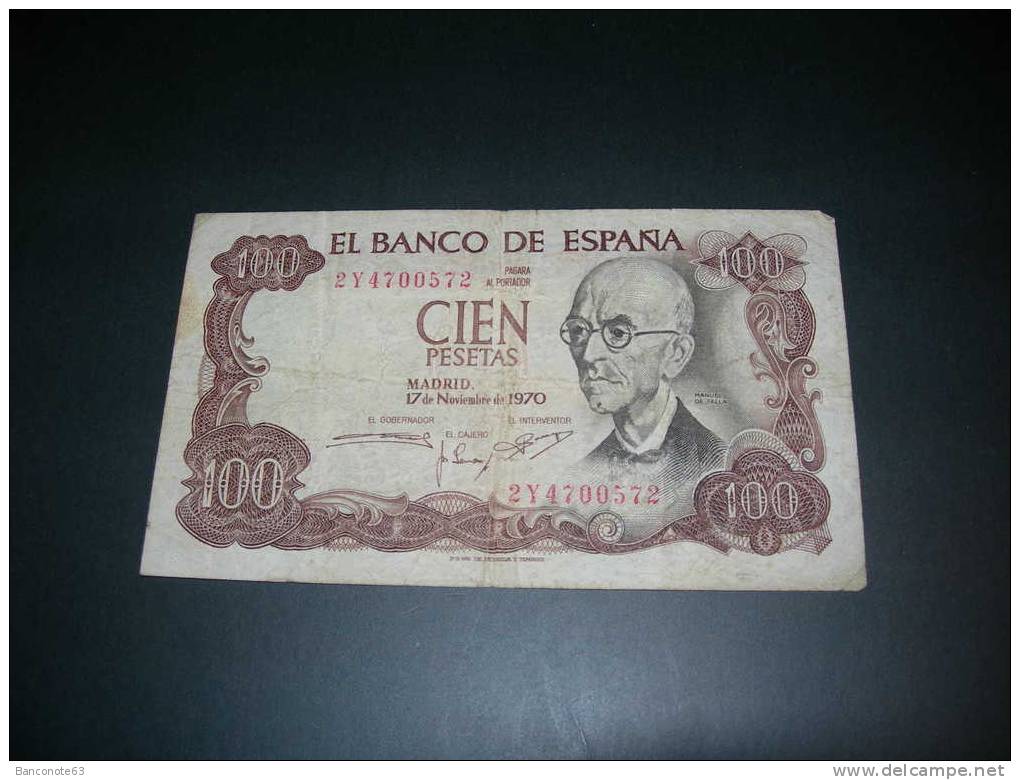 Spain. 100 Pesetas 1970 - 100 Peseten