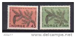 NORVEGE       Neuf **    Y. Et T.   N° 426 / 427        Cote:  8,50 Euros - Unused Stamps