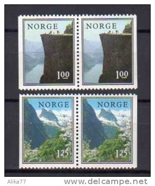 NORVEGE      Neuf **    Y. Et T.   N°  682a / 683N        Cote:  5,00 Euros - Unused Stamps