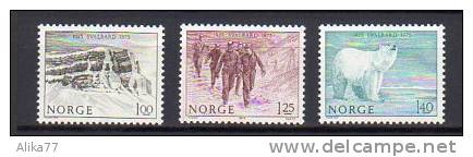 NORVEGE      Neuf **    Y. Et T.   N°  665 / 667        Cote:  5,50 Euros - Neufs