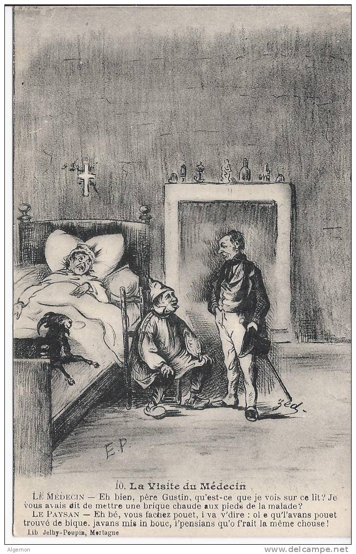 1722 - La Visite Du Médecin - Humour